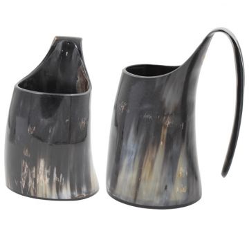 Medieval Warrior Viking Drinking Horn Tankard